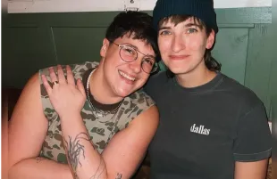 Izzy Gleicher and Paige Seber (Image via Instagram/@paigeseber)