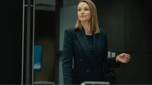 Kayla Wallace as Rebecca in Landman season 2 episode 5. (Image via Paramount+)