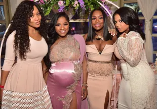 Monyetta Shaw, Toya Wright, Quad Webb Lunceford and Lena Danielle (Image Via Getty)