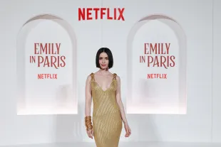 Lily Collins from Emily In Paris (Image Via Getty)