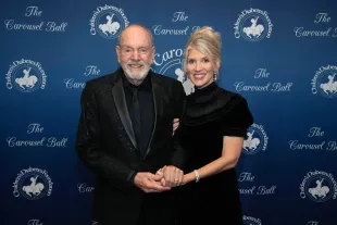 Neil Diamond and Katie Diamond attend the 39th Annual Carousel Ball at Hyatt Regency Denver at the Colorado Convention Center (Image via Getty)