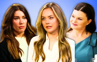 Steffy, Hope and Katie of The Bold and the Beautiful [Custom cover edited by Primetimer. Original Images © CBS]