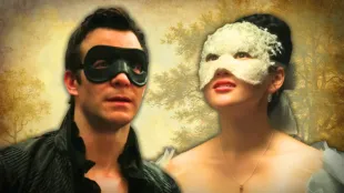 Benedict Bridgerton and Sophie Baek in Bridgerton season 4 (Custom cover by PRIMETIMER, Original Image [YouTube/Netflix])