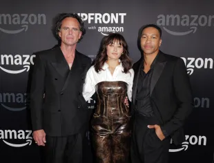 Walton Goggins, Ella Purnell and Aaron Moten (Image Via Getty Images)