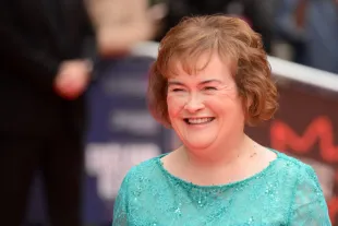EDINBURGH, SCOTLAND - JULY 02:  Susan Boyle attends the world premiere for 'England is mine' and closing event of the 71st Edinburgh International Film Festival at Festival Theatre on July 2, 2017 in Edinburgh, Scotland.  (Photo by Roberto Ricciuti/Getty Images)