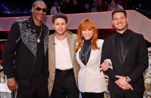 Snoop Dogg, Niall Horan, Reba McEntire, Michael Bublé (Image via Trae Patton/NBC)