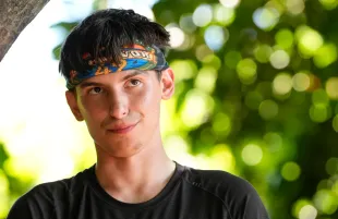 Rizo from Survivor 49 (Image via CBS)