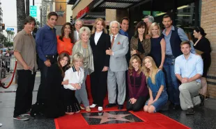 Actress Deidre Hall and cast members from "Days Of Our Lives" at Deidre Hall's  Star ceremony held On The Hollywood Walk Of Fame on May 19, 2016 in Hollywood, California.  (Photo by Albert L. Ortega/Getty Images)
