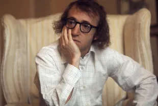 American actor, writer, comedian and musician Woody Allen, circa 1973. (Photo by Gerald Israel/Archive Photos/Getty Images)