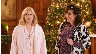 Rose McIver and Caroline Aaron in Ghosts Season 5 Episode 10 (Image via Instagram/@ghostscbs)