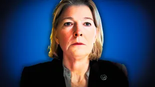 Jemma Redgrave as Kate Lethbridge Stewart in The War Between the Land and the Sea (Custom cover edited by Primetimer, Original Image ©️BBC)