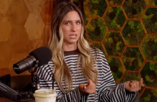 Emily Wilson used an offensive slur towards Brian Krassenstein's nine-year-old son during a recent episode of her podcast (Image via YouTube/Emily Saves America)