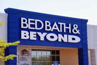 WESTBURY, NEW YORK - SEPTEMBER 15: A general view of a Bed Bath & Beyond store on September 15, 2022 in Westbury New York, United States. Many families along with businesses are suffering the effects of inflation as the economy is dictating a change in spending habits. (Photo by Bruce Bennett/Getty Images)
