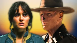 Lucy and the Ghoul in Fallout season 2 (Image via PRIMETIMER, Original Image [Facebook/Prime Video])