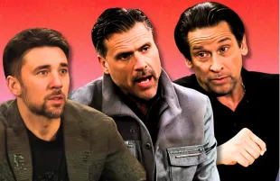 Cane, Nick and Matt of The Young and the Restless [Custom cover edited by Primetimer. Original Images © CBS]