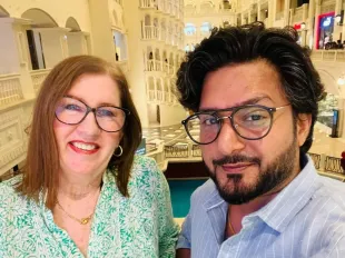 90 Day Fiance: The Other Way stars Jenny and Sumit (Image via Instagram/@sumitjenny)