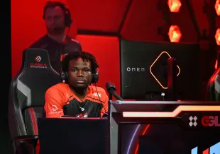 LAS VEGAS, NEVADA - AUGUST 10: Kanel Joseph competes during the Global Gaming League's Everybody Games competition at HyperX Esports Arena Las Vegas at Luxor Hotel and Casino on August 10, 2024 in Las Vegas, Nevada. (Photo by Bryan Steffy/Getty Images for The Global Gaming League)