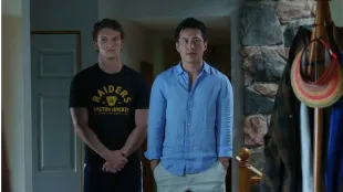 Connor Storrie and Hudson Williams in Heated Rivalry Season 1 (Image via Instagram/@heatedrivalrycrave)