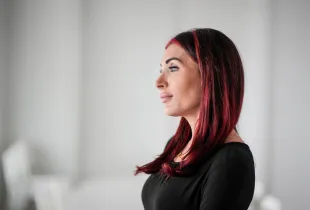 VERO BEACH, USA - April 02, 2024:  Far-right activist Laura Loomer. (Photo by Jacob M. Langston for The Washington Post via Getty Images)