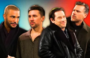 Holden, Cane, Matt and Nick from The Young and the Restless [Custom cover edited by Primetimer. Original images © CBS]
