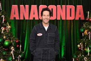 LONDON, ENGLAND - DECEMBER 19: Paul Rudd attends the Photocall for Columbia Pictures' "Anaconda" at Claridge's on December 19, 2025 in London, England.  (Photo by Jeff Spicer/Getty Images for Sony)