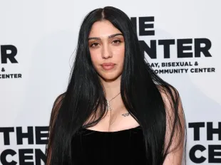 Lourdes Leon turns heads in sheer black at Paris Fashion Week - Source: Getty