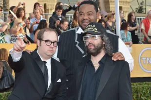 Actors John Lutz, Grizz Chapman and Judah Friedlander attend the 20th Annual Screen Actors Guild Awards at The Shrine Auditorium in Los Angeles, California, on January 18, 2014. (Source: Getty/Lester Cohen)
