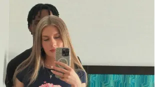 Teegan with "mystery man" in her latest instagram post (Image via Instagram/@teegan.nichols) 