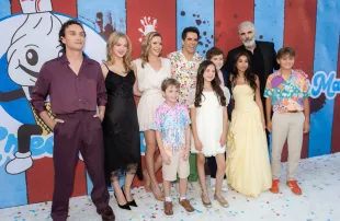  Ari Millen, Sarah Abbott, Karen Cliche, Kole Parks, Eli Roth, Charlie Storey, Charlie Zeltzer, Kiori Mirza Waldman, Benjamin Byron Davis, and Luke Dietz attend the premiere of "Ice Cream Man" at Vista Theatre on August 06, 2026 in Los Angeles, California - Source: Getty