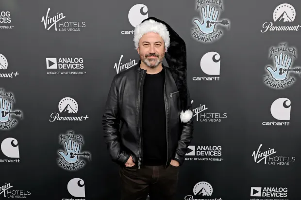 LOS ANGELES, CALIFORNIA - DECEMBER 16: Jimmy Kimmel attends Metallica Presents: "The Helping Hands Concert" at Microsoft Theater on December 16, 2022 in Los Angeles, California. (Photo by Kevin Winter/Getty Images)