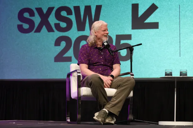 AUSTIN, TEXAS - MARCH 09: Dan Clancy, CEO, Twitch, speaks at the Channels live podcast at the Vox Media Podcast Stage presented by Smartsheet At SXSW on March 09, 2025 in Austin, Texas. (Photo by Rick Kern/Getty Images for Vox Media)