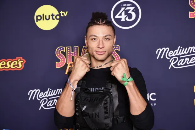 LAS VEGAS, NEVADA - FEBRUARY 09: Chase Demoor attends 'Shaq's Fun House' at XS nightclub at Encore Las Vegas on February 09, 2024 in Las Vegas, Nevada. (Photo by Greg Doherty/Getty Images)