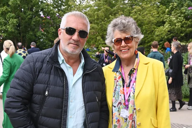 Paul Hollywood and Prue Leith from The Great British Baking Show (Image via Getty)