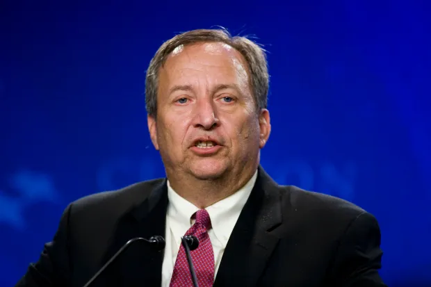 Former Harvard President Lawrence (Larry) Summers speaks during the annual Clinton Global Initiative in New York. (Photo by Ramin Talaie/Corbis via Getty Images)