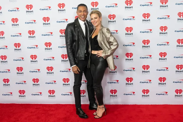 T.J. Holmes and Amy Robach attend iHeartRadio z100's Jingle Ball 2023 Presented By Capital One at Madison Square Garden on December 08, 2023 in New York City. (Photo by Astrida Valigorsky/WireImage)