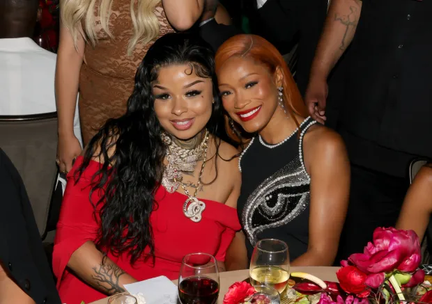 BEVERLY HILLS, CALIFORNIA - JUNE 20: (L-R) ChriseanRock and Keke Palmer attend the 5th Annual Hollywood Unlocked Impact Awards at The Beverly Hilton on June 20, 2025 in Beverly Hills, California. (Photo by Arnold Turner/Getty Images for Jason Lee/Hollywood Unlocked Impact Awards)