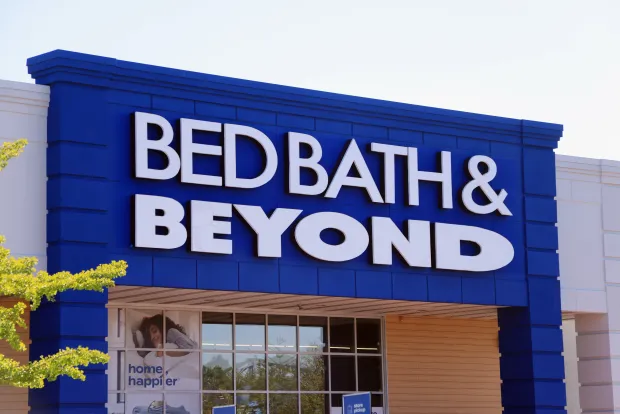 WESTBURY, NEW YORK - SEPTEMBER 15: A general view of a Bed Bath & Beyond store on September 15, 2022 in Westbury New York, United States. Many families along with businesses are suffering the effects of inflation as the economy is dictating a change in spending habits. (Photo by Bruce Bennett/Getty Images)