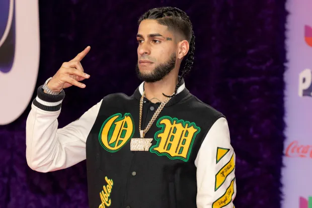 YOVNGCHIMI is coming to the 2023 Premios Juventud Awards at the Coliseo de Puerto Rico José Miguel Agrelot. Photo: Alejandro Granadillo/dpa (Photo by Alejandro Granadillo/picture alliance via Getty Images)